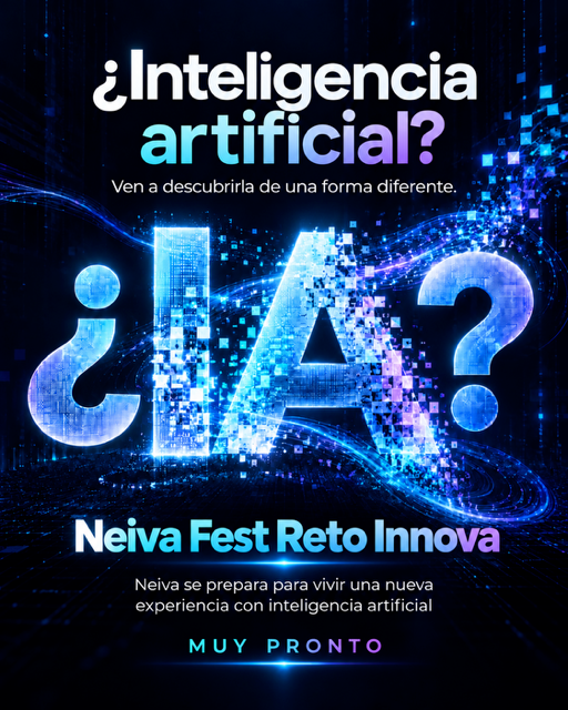 ¿Inteligencia Artificial? Ven a descubrirla